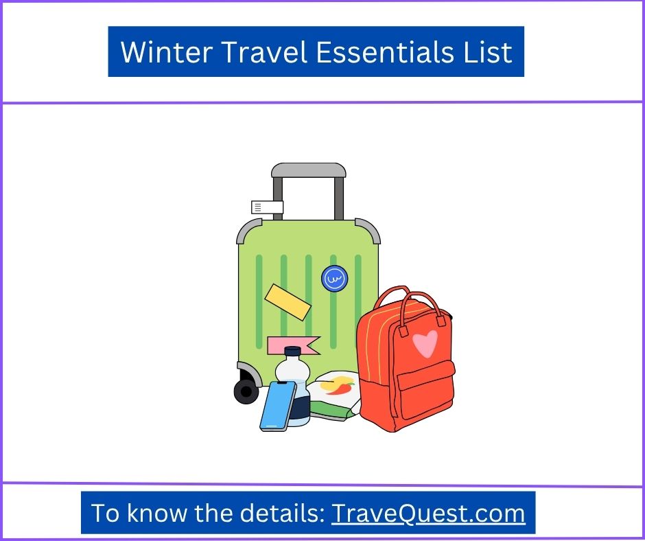 Winter Travel Essentials List